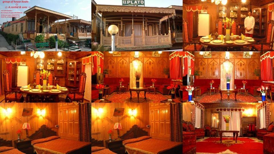 Houseboat Plato Excellence Hotel Srīnagar Exterior foto